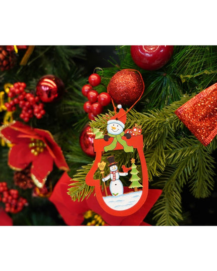 Ornament de brad oameni de zapada