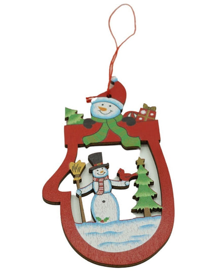 Ornament de brad oameni de zapada