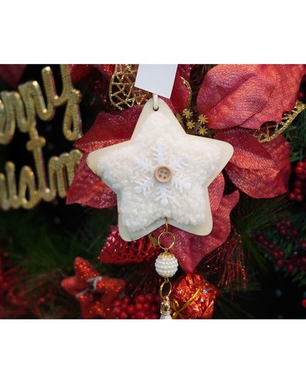 Ornament de brad stea