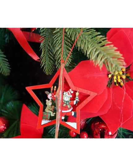 Ornament de brad stea