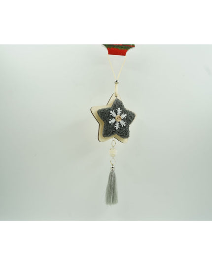 Ornament de brad stea