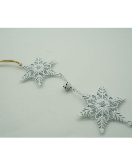 Ornament de brad trei fulgi de nea