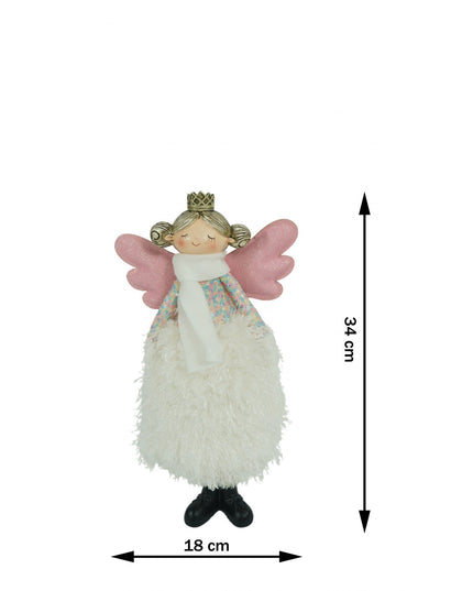 Ornament de Craciun ingeras, / , textil, 51 cm