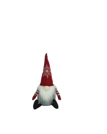 Ornament de Craciun spiridus cu palarie rosie