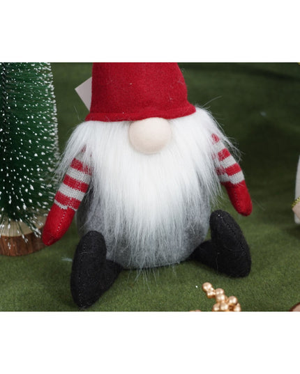 Ornament de Craciun spiridus cu palarie rosie