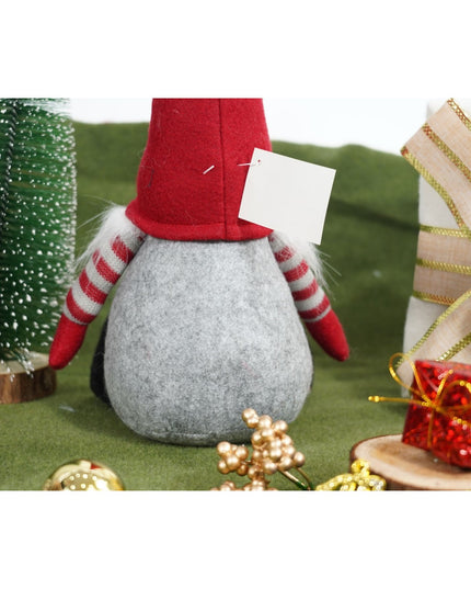 Ornament de Craciun spiridus cu palarie rosie