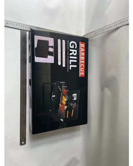 Gratar Portabil, Pliabil, Tip Servieta, cu Accesorii pentru Gatit Incluse, Confectionat din Metal