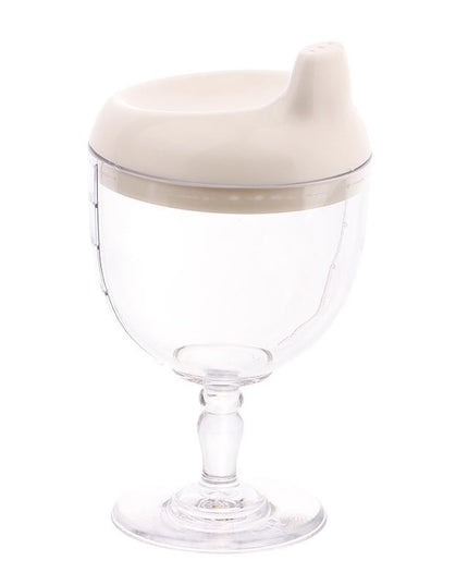 Pahar din Plastic cu Picior, pentru Copii, 14 x 7.7 cm, cu Cioc Antiscurgere, + 3 Ani, Fara Maner