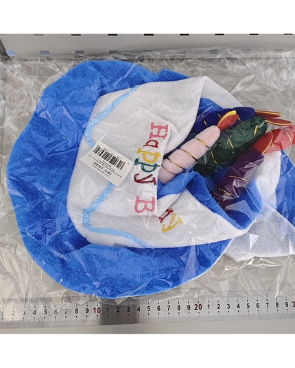 Palarie Happy Birthday, Accesoriu pentru Petrecere, Model Tort, Tematica Aniversare