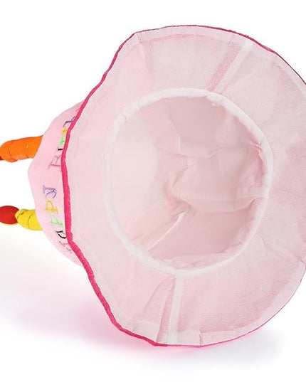 Palarie Happy Birthday, Accesoriu pentru Petrecere, Model Tort, Tematica Aniversare