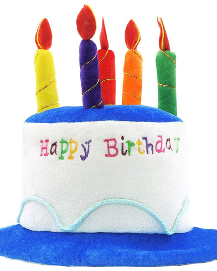 Palarie Happy Birthday, Accesoriu pentru Petrecere, Model Tort, Tematica Aniversare