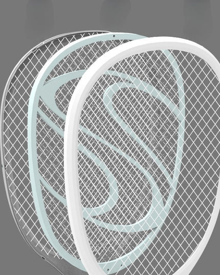 Paleta Electrica pentru Tantari, Muste sau Insecte LED, Reincarcabila, Incarcare USB, Plastic, Casa si Gradina, Anti-insecte