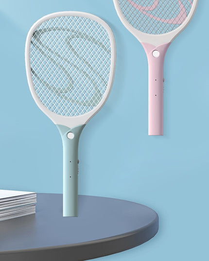 Paleta Electrica pentru Tantari, Muste sau Insecte LED, Reincarcabila, Incarcare USB, Plastic, Casa si Gradina, Anti-insecte