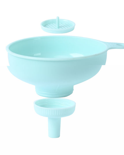 Palnie din plastic 1 doua dimensiuni de scurgere, cu filet si filtru, diametru scurgere