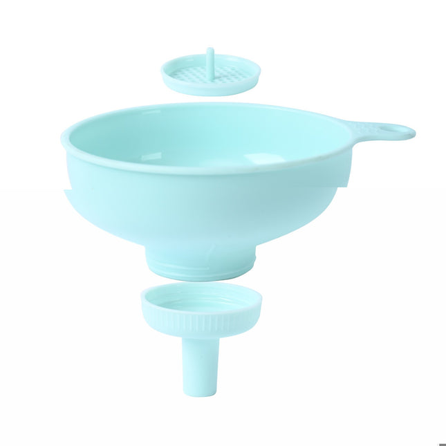 Palnie din plastic 1 doua dimensiuni de scurgere, cu filet si filtru, diametru scurgere