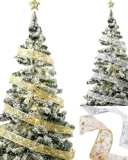 Panglică LED de Crăciun Aurie, lungime , 100 LED-uri