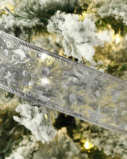 Panglică LED de Crăciun Aurie, lungime , 40 LED-uri, Baterii