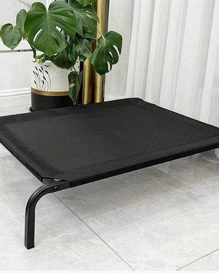 Pat pentru Animalele de Companie, din Plasa este Rezistent la Umiditate, Picioare de Otel, Respirabil, Marimea M