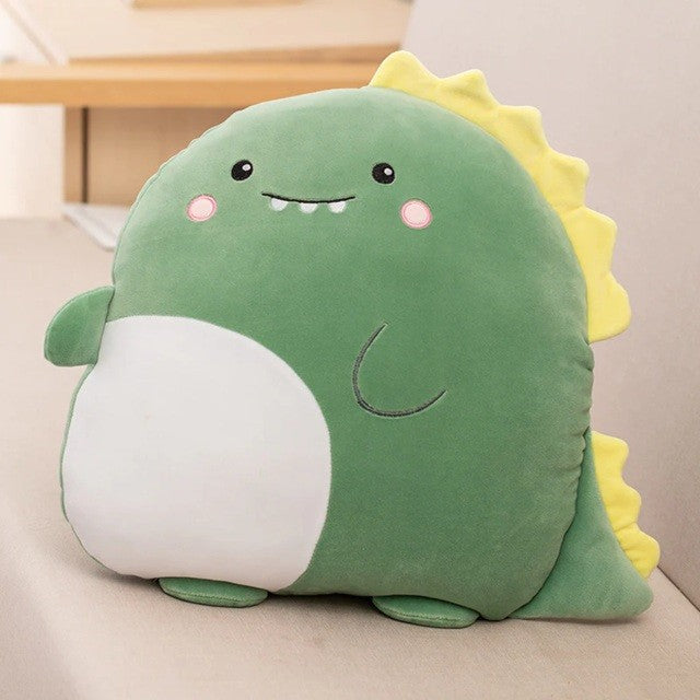 Patura 2in1 pentru Pat sau Canapea, Model Jucarie Dinozaur cu Spatiu de Depozitare Patura, Microfibra