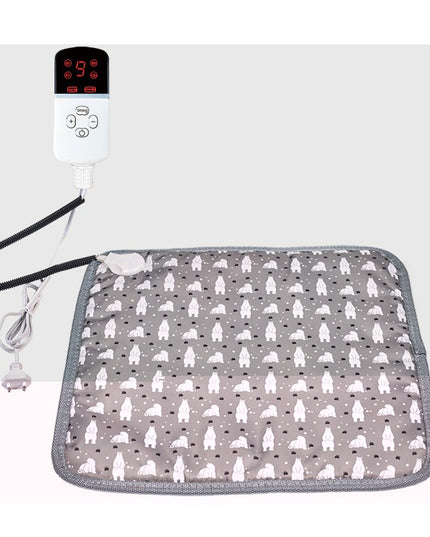 Patura electrica pentru animale de companie cu tub anti-muscatura, perna pentru caini,28 W, 9 trepte de reglaj perna pentru pisici, anti-alunecare