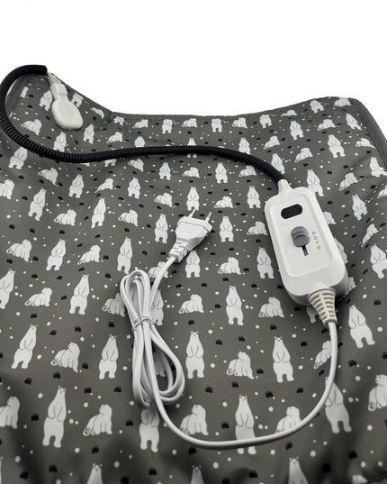 Patura electrica pentru animale de companie, perna pentru caini, 45 x 45 cm, 28 W, 3 trepte de reglaj, perna pentru pisici, Anti-Alunecare