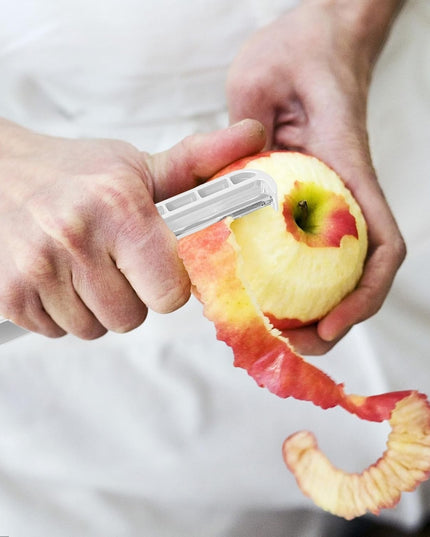 Peeler pentru Legume si Fructe,Multifunctional, Curatator Pliabil, din ABS si Otel Inoxidabil