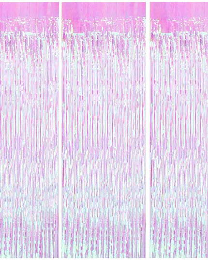 Perdea Franjurata, Model Decor Petrecere, pentru Fundal de Poze, Amenajare Colorata a Petrecerii, Dimensiune