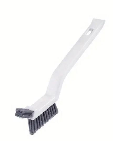 Perie 3in1 de Curatat Podele si Rosturi, Lungime Maner 28 cm, Peri din PP, Otel si Plastic, Cleste pentru Scame si Par Inclus