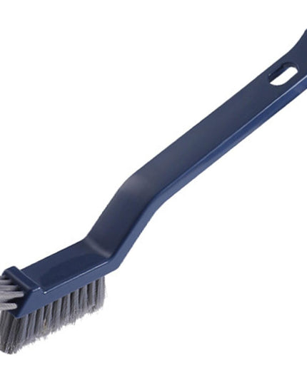 Perie 3in1 de Curatat Podele si Rosturi, Lungime Maner 28 cm, Peri din PP, Otel si Plastic, Cleste pentru Scame si Par Inclus