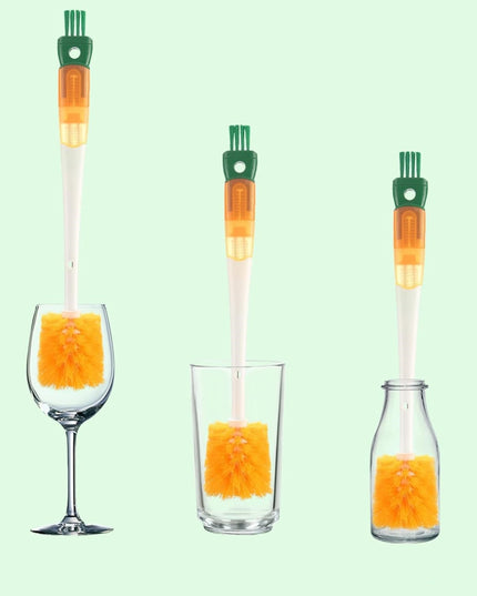 Perie 1 de Curatat Pahare, Cani, Sticle, cu Maner Lung, Accesorii pentru Spalarea Paielor si Capacelor, Usor de Agatat