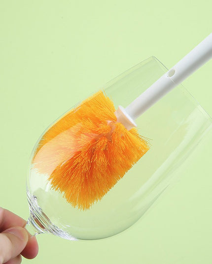Perie 1 de Curatat Pahare, Cani, Sticle, cu Maner Lung, Accesorii pentru Spalarea Paielor si Capacelor, Usor de Agatat