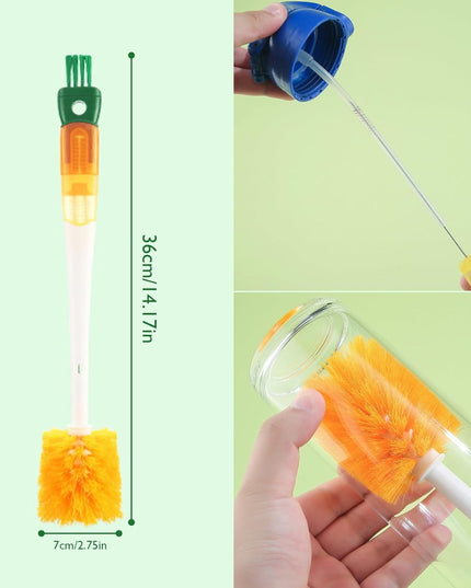 Perie 1 de Curatat Pahare, Cani, Sticle, cu Maner Lung, Accesorii pentru Spalarea Paielor si Capacelor, Usor de Agatat