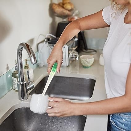 Perie 1 de Curatat Pahare, Cani, Sticle, cu Maner Lung, Accesorii pentru Spalarea Paielor si Capacelor, Usor de Agatat