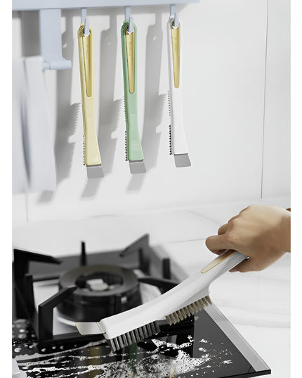 Perie de Sarma pentru Bucatarie, din Doua Bucati, Maner Lung cu Gaura de Prindere, Peri din Otel, Anti-Reziduu, Anti-Murdarie