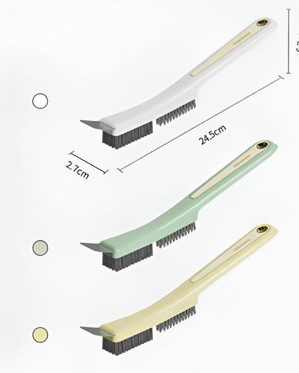 Perie de Sarma pentru Bucatarie, din Doua Bucati, Maner Lung cu Gaura de Prindere, Peri din Otel, Anti-Reziduu, Anti-Murdarie
