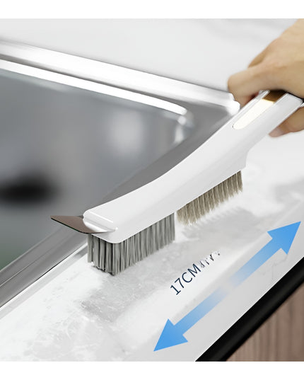 Perie de Sarma pentru Bucatarie, din Doua Bucati, Maner Lung cu Gaura de Prindere, Peri din Otel, Anti-Reziduu, Anti-Murdarie