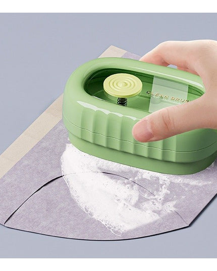 Perie de Spalat Haine, cu Dispenser pentru Detergent, 4 Perii de Curatare, din ABS + PS