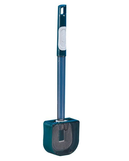 Perie de Toaleta, cu Recipient pentru Detergent, din Plastic+TPR, Montare fara Perforare