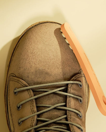 Perie Multifunctionala 1, Perie Densa/Perie din Piele de Caprioara, cu Recipient Lichid, Maner Lung