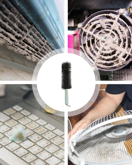 Perie Multifunctionala 2in1, de Curatare a Prafului,Perie si Burete