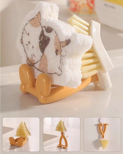 Perie Multifunctionala, Pliabila, Triunghiulara