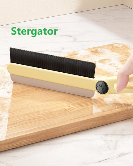 Perie Multifunctionala si Stergator, Pentru Spatii Greu Accesibile