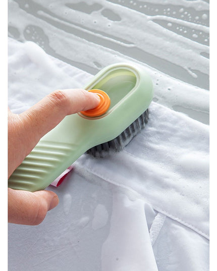 Perie pentru Curatare Incaltaminte cu Recipient pentru Detergent, Perie Multifunctionala pentru Incaltaminte si Lenjerie, cu Peri Moi, Fara Deteriorare,Culoare