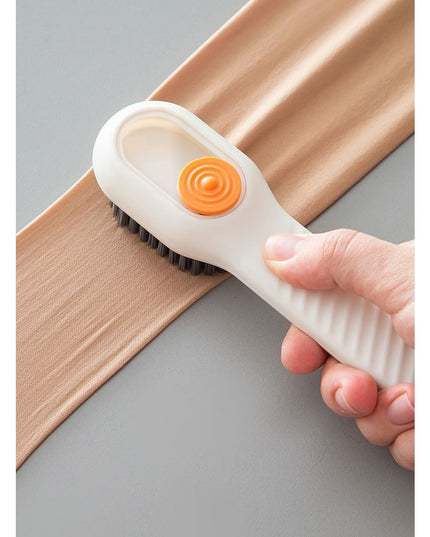 Perie pentru Curatare Incaltaminte cu Recipient pentru Detergent, Perie Multifunctionala pentru Incaltaminte si Lenjerie, cu Peri Moi, Fara Deteriorare,Culoare