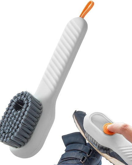 Perie pentru Curatare Incaltaminte cu Recipient pentru Detergent, Perie Multifunctionala pentru Incaltaminte si Lenjerie, cu Peri Moi, Fara Deteriorare,Culoare