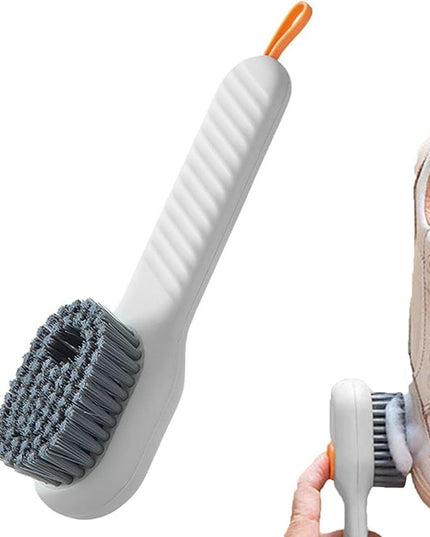 Perie pentru Curatare Incaltaminte cu Recipient pentru Detergent, Perie Multifunctionala pentru Incaltaminte si Lenjerie, cu Peri Moi, Fara Deteriorare,Culoare