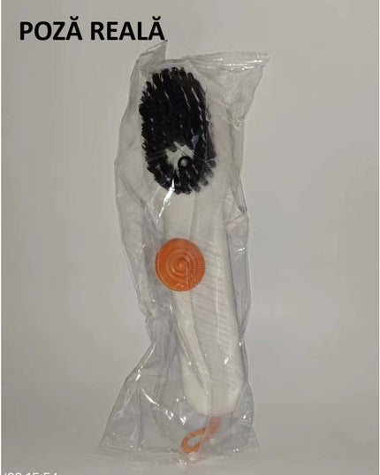 Perie pentru Curatare Incaltaminte cu Recipient pentru Detergent, Perie Multifunctionala pentru Incaltaminte si Lenjerie, cu Peri Moi, Fara Deteriorare,Culoare