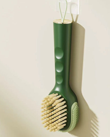 Perie pentru Curatare Incaltaminte cu Recipient pentru Detergent, Perie Multifunctionala pentru Incaltaminte si Lenjerie, cu Peri Moi, Fara Deteriorare,Culoare