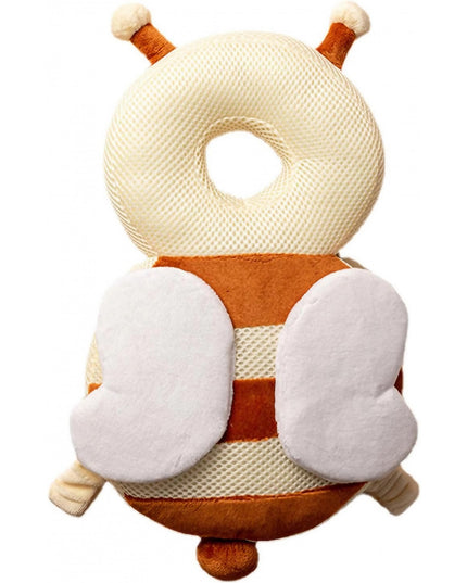 Perna tip Rucsac pentru Protectia Capului, Tetiera tip Albina, pentru Bebelusi, Design tip Plasa,180 g