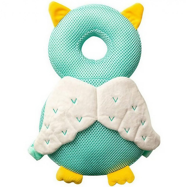 Perna tip Rucsac pentru Protectia Capului, Tetiera tip Bufnita, Design tip Plasa, pentru Bebelusi,180 g